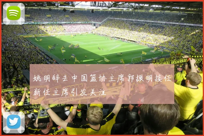 姚明辞去中国篮协主席郭振明接任新任主席引发关注