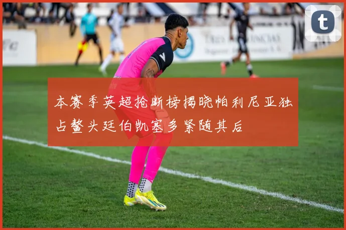 本赛季英超抢断榜揭晓帕利尼亚独占鳌头廷伯凯塞多紧随其后